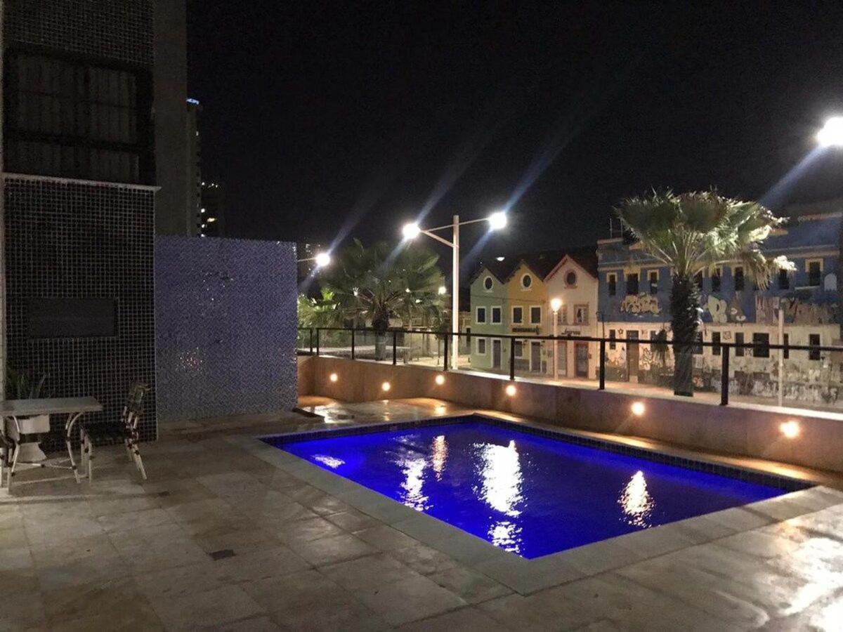 703 Flat Mobiliado Praia De Iracema Fortaleza  Kültér fotó